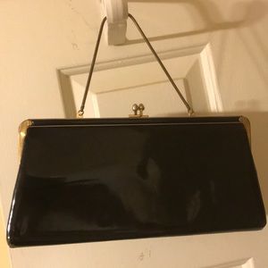 Vintage patent Leather purse from Paris